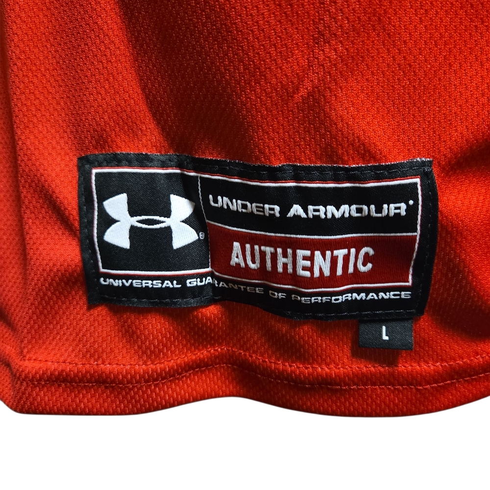 Under Armour NWT Men's Red and Black Mustangs Football Jersey - Picture 5 of 5